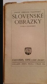 SLOVENSKÉ OBRÁZKY 1912