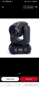 Led Beam Otočné hlavy 150w 4ks+ovládač+ 2xcase