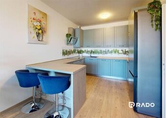 RADO | 2-izbový byt 52,03 m2, garáž 25,66 m2, lodžia 6,18 m2