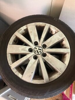 Letne pneu 205/55 R16 s hlinikovymi diskami VW