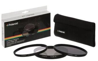 sada filtrov Polaroid - 3x 55 mm - 3x 58 mm - UV CPL ND9