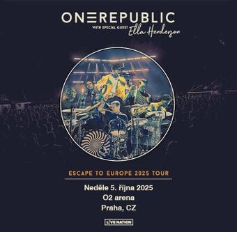 OneRepublic - Praha - 5.10.2025 - Státie