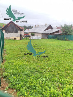 Pozemok vhodný na výstavbu chalupy a domu v obci Bacúch