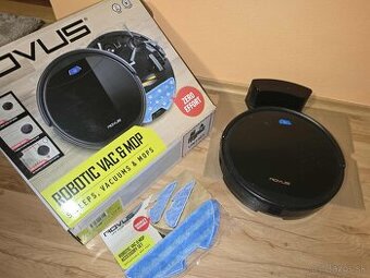 Rovus robotic vac &mop sweeps, vacums &mops