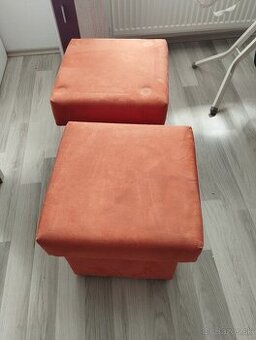 Taburetky s úložným priestorom