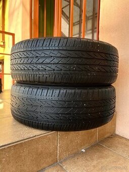 215/60 R17 letne pneu— 2 kusy- - 1