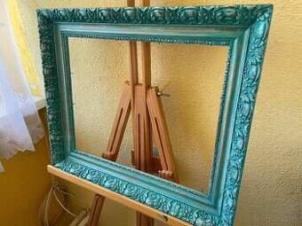 Starý zreštaurovaný rám na obraz