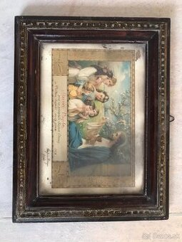 staré obrazy a rámy