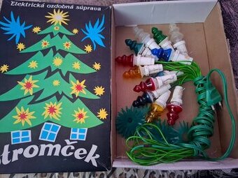 Stare vianočne svetielka stromčeky