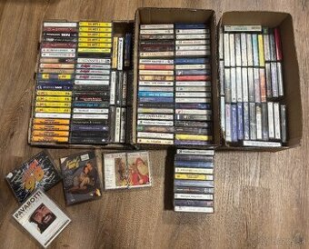 Originál zabalené aj nezabalené MC kazety