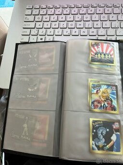 POKEMON 1999 FIRST EDITION stickers GOLD, SILVER, COMMON