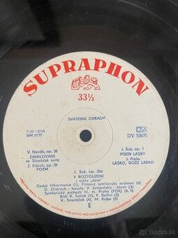 platne lp platne staré platne opus Supraphon fotofon