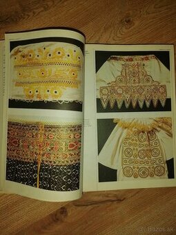 Kniha-Slovenské výšivky.