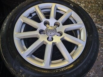 Alu sada =5x112 =orig. AUDI= s pneu= 205/60 R16