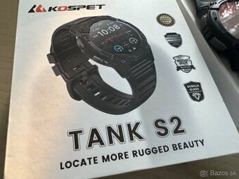 KOSPET TANK S2 Black – Ultra Odolné Hodinky