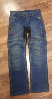 Pánske kevlárové rifle na motocykel Trilobite