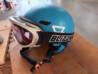 Unisex lyžiarska detská prilba