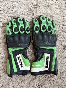 Motorkarske Rukavice iXS (Zeleno-čierne)