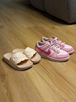 Nike tenisky detské slapky chloe vel 28 set