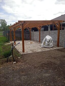 Predám konštrukciu na altánok 3.9x5 metra