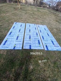 Lexan polikarbonat 99x265,5 16 mm
