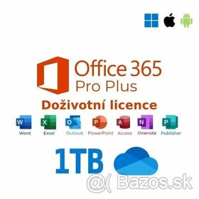 Microsoft office 365 Pro plus ( doživotní ) - 5PC