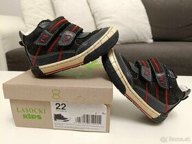 Detské kožené topánky veľkosť 22