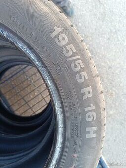 Letné pneumatiky Continental 195/55R16-4ks