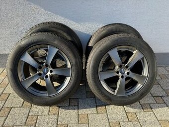 Hliníkové disky Mercedes GLC 8Jx18 ET30 + Zimné pneumatiky