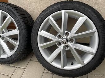 Skoda FABIA disky silber 7jxR16 ET46 215 45 R16 Zimné