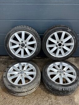Predám elektrony 5x112 R17 . Disky originál Volkswagen