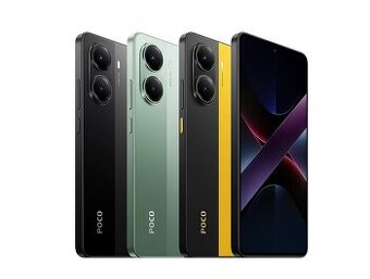 Poco X7 Pro 8/256 GB - zelený a čierny, 90W nabíjačka