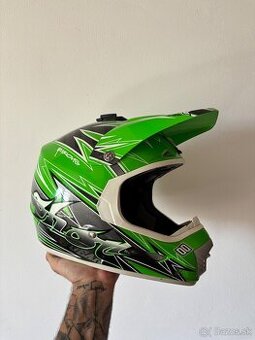 Motocross prilba Shot