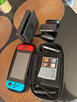 Nintendo Switch + príslušenstvo + hry