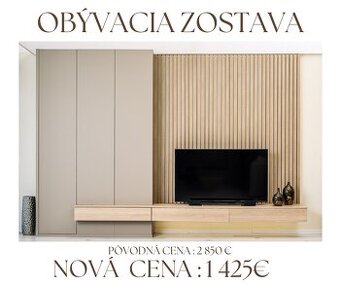 PREDÁM OBÝVACIU ZOSTAVU- VÝSTAVNÝ KUS ZA VÝHODNÚ CENU