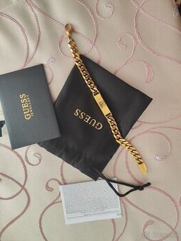 Predám pánsky pozlátený náramok guess