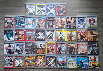 Predam hrane originalne hry na ps3