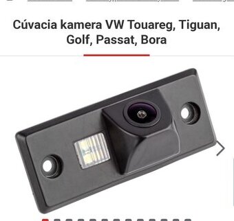 Cúvacia kamera AHD rozlíšenie