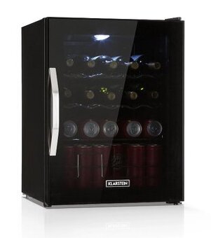 rezervované: KLARSTEIN Beersafe XL Onyx presklená chladnička