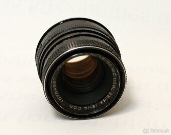 Pancolar 50 1.8 + redukcia na Canon EF