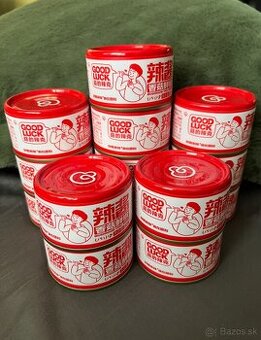 GOOD LUCK hubová chilli omáčka