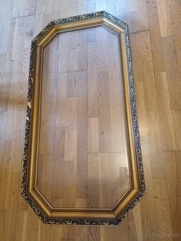 stary drevenny ram 120x60 cm aj so sklom