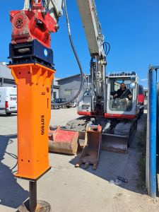 Hydraulické búracie kladivá