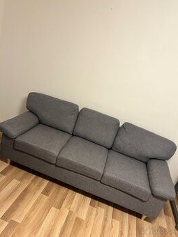 3-miestna sivá sedačka - 1