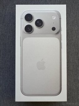 NOVÝ, NEROZBALENÝ - Iphone 17 Pro 256 GB SILVER - 1