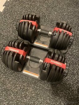 Cinky s modularnou vahou 2,5-24kg (1 par)