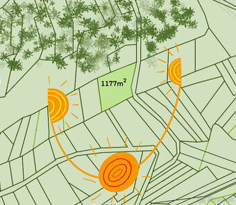 Pozemok Lesnica, 1277 m2 v krásnom prostredí pohoria PIENINY