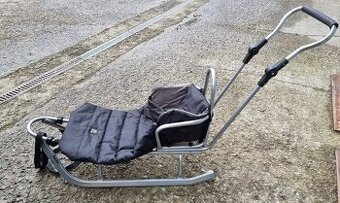 Sánky Rocker s fusakom black