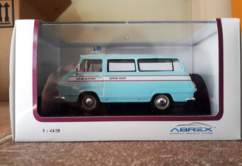 Abrex 1:43 Škoda 1203 VB Dopravní Nehody 1.edice