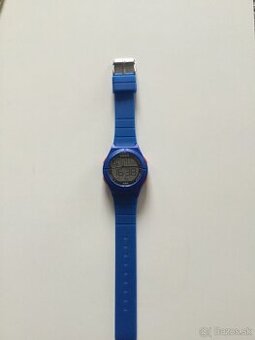 Modré detské digitálne hodinky LORUS